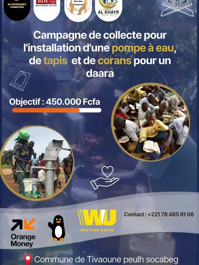 Pendant que certains ouvrent un robinet sans y penser, d’autres enfants parcourent des…